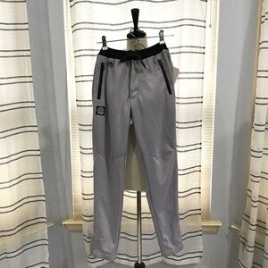 Lucid FC Men Size XS Gray Slim Sport Pants Athleisure Streetwear Gym Lounge